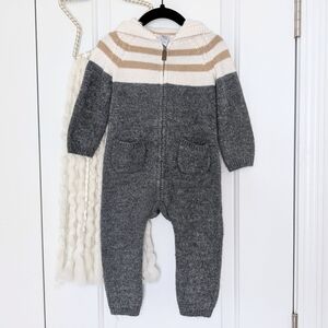 Carter's Sweater Hooded Jumpsuit, 18m